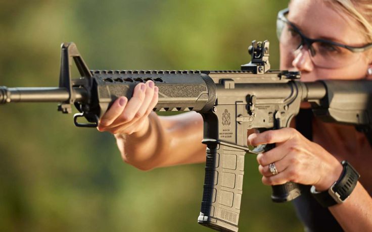 AR-15 rifles